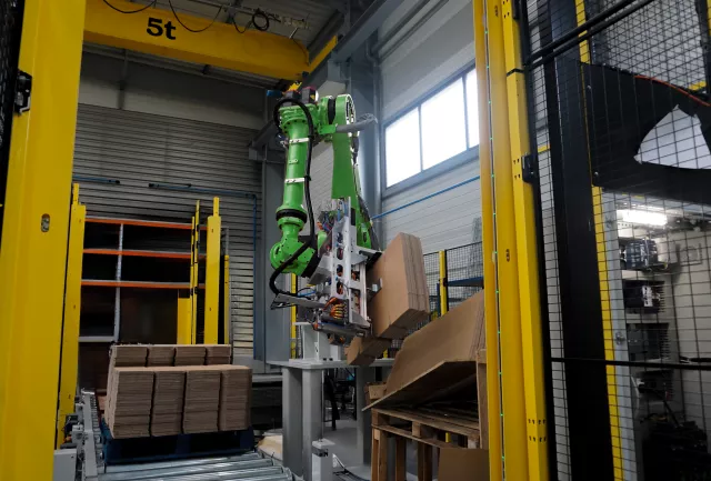 SEALOAD, solution robotisée de chargement et déchargement de palettes