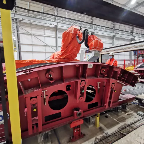 Image of ALIGN JV : robotiser la fabrication de voussoirs béton pour le projet ferroviaire HS2